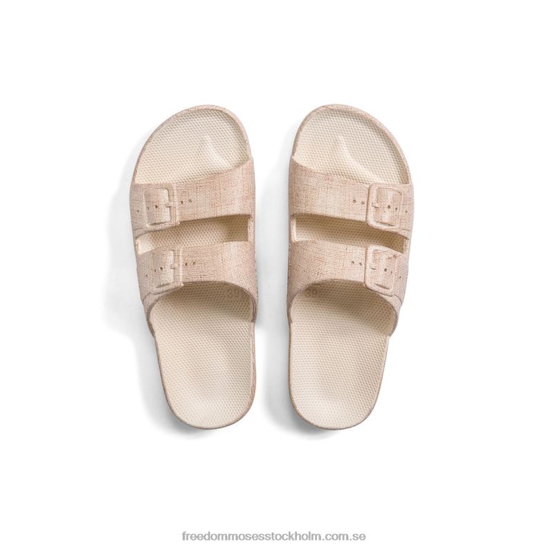 pai sten 22JP630 Freedom Moses neutralt tryck av linnetyg i jute