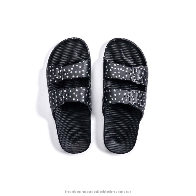 stjärnsvart 22JP651 Freedom Moses stjärntryck i silver